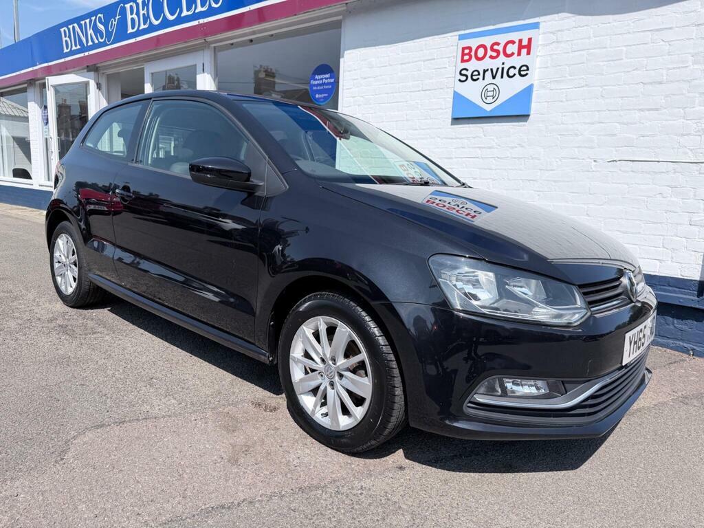 Volkswagen Polo 1.2 Tsi Bluemotion Tech Se Euro 6 S S YH65YMD Black #5