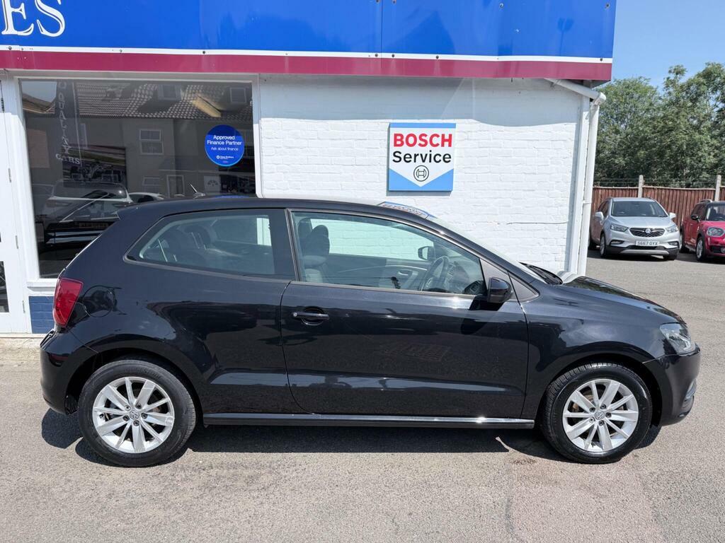 Volkswagen Polo 1.2 Tsi Bluemotion Tech Se Euro 6 S S YH65YMD Black #6