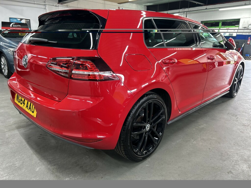 Volkswagen Golf Hatchback 2.0 Tdi Bluemotion Tech Gtd 201564 NG64AAU Red #4