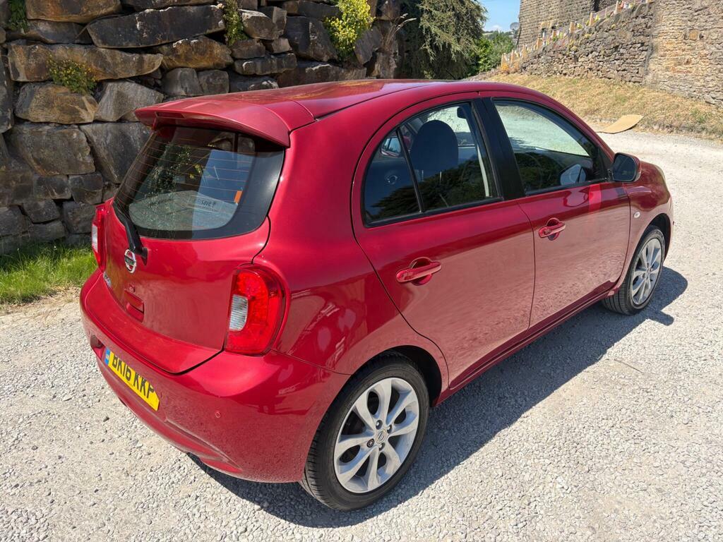 Nissan Micra 1.2 Tekna Euro 6 Red #3