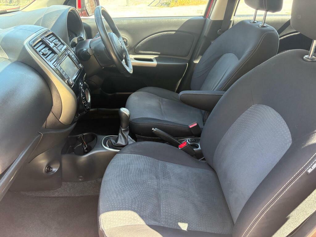 Nissan Micra 1.2 Tekna Euro 6 Red #6