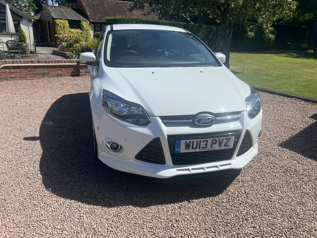 Ford Focus 1.6 Tdci Zetec S 2013 White #3