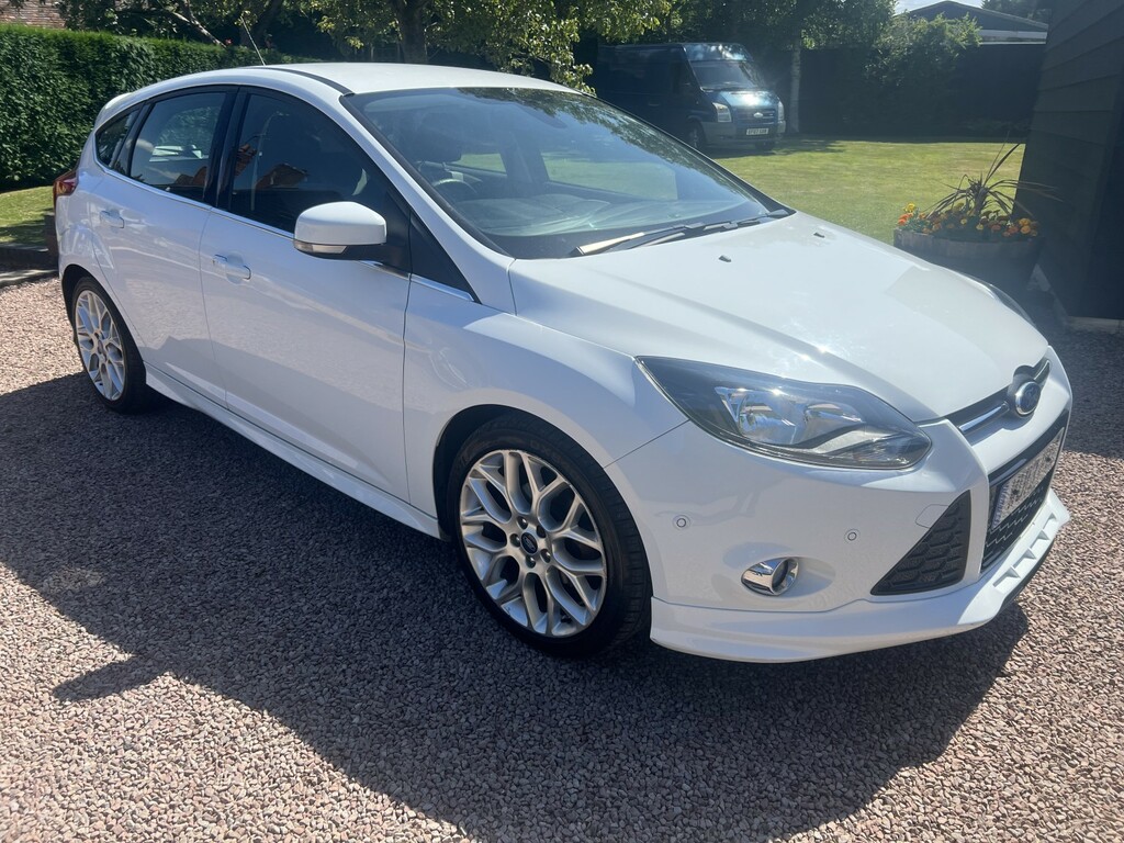 Ford Focus 1.6 Tdci Zetec S 2013 White #6