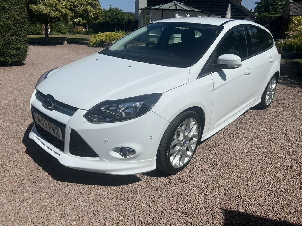 Ford Focus 1.6 Tdci Zetec S 2013 White