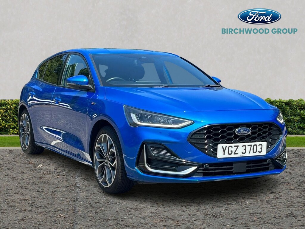 Ford Focus 1.0 Ecoboost Hybrid Mhev 155 St-line Vignale Blue