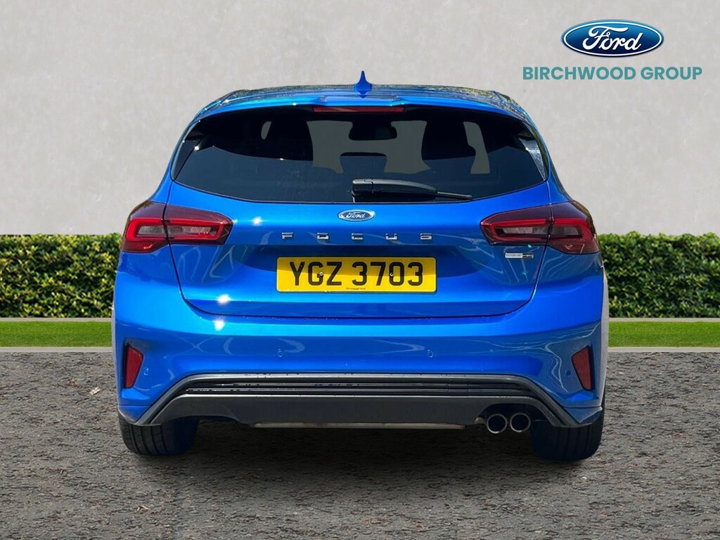 Ford Focus 1.0 Ecoboost Hybrid Mhev 155 St-line Vignale YGZ3703 Blue #4