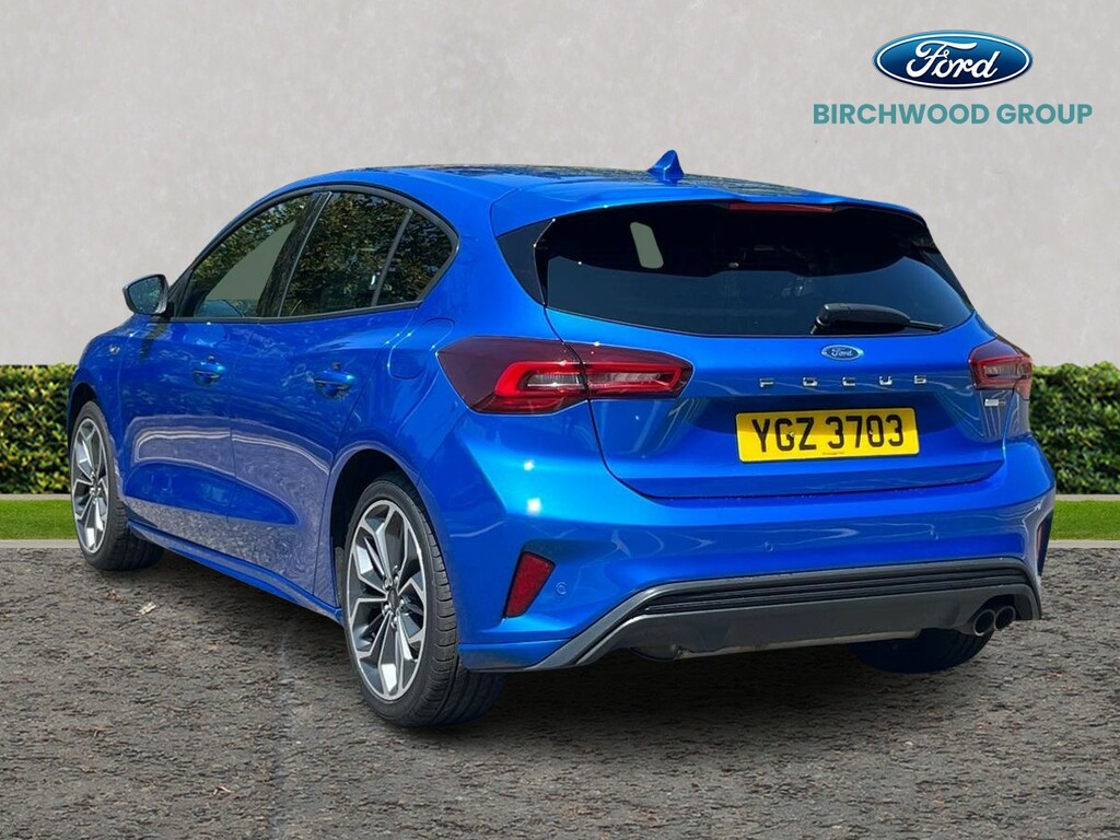 Ford Focus 1.0 Ecoboost Hybrid Mhev 155 St-line Vignale YGZ3703 Blue #5