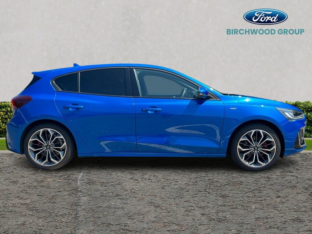 Ford Focus 1.0 Ecoboost Hybrid Mhev 155 St-line Vignale YGZ3703 Blue #2