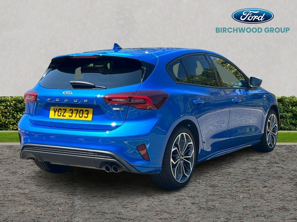 Ford Focus 1.0 Ecoboost Hybrid Mhev 155 St-line Vignale YGZ3703 Blue #3