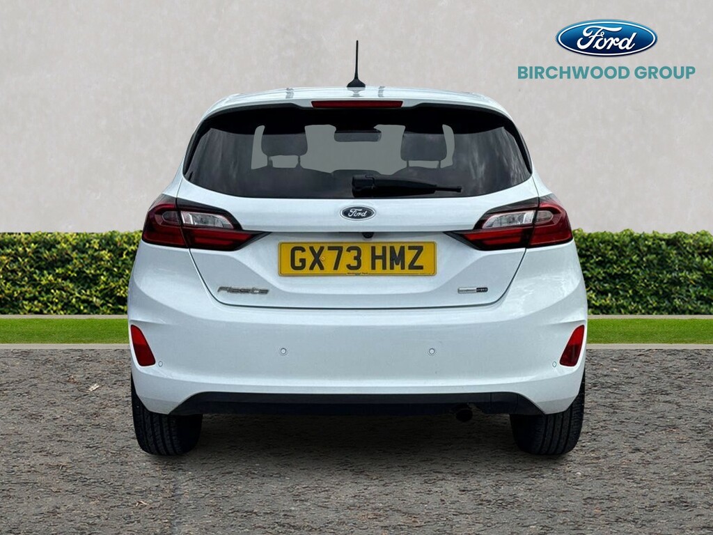 Ford Fiesta 1.0 Ecoboost Titanium X GX73HMZ White #4