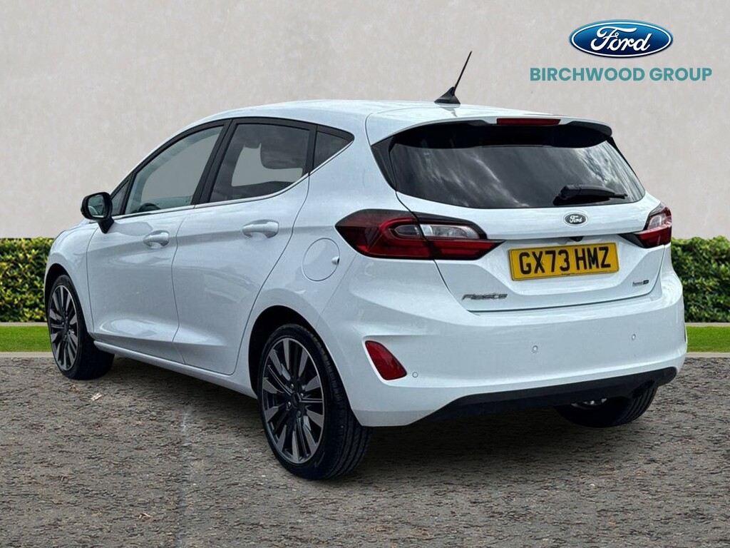 Ford Fiesta 1.0 Ecoboost Titanium X GX73HMZ White #5
