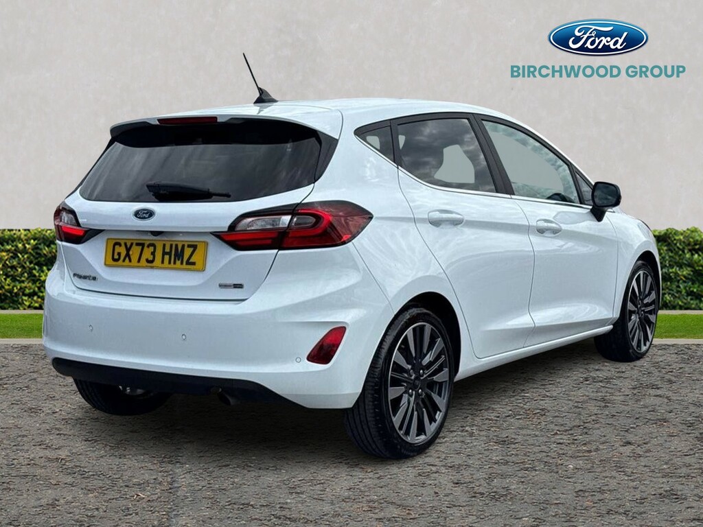 Ford Fiesta 1.0 Ecoboost Titanium X GX73HMZ White #3