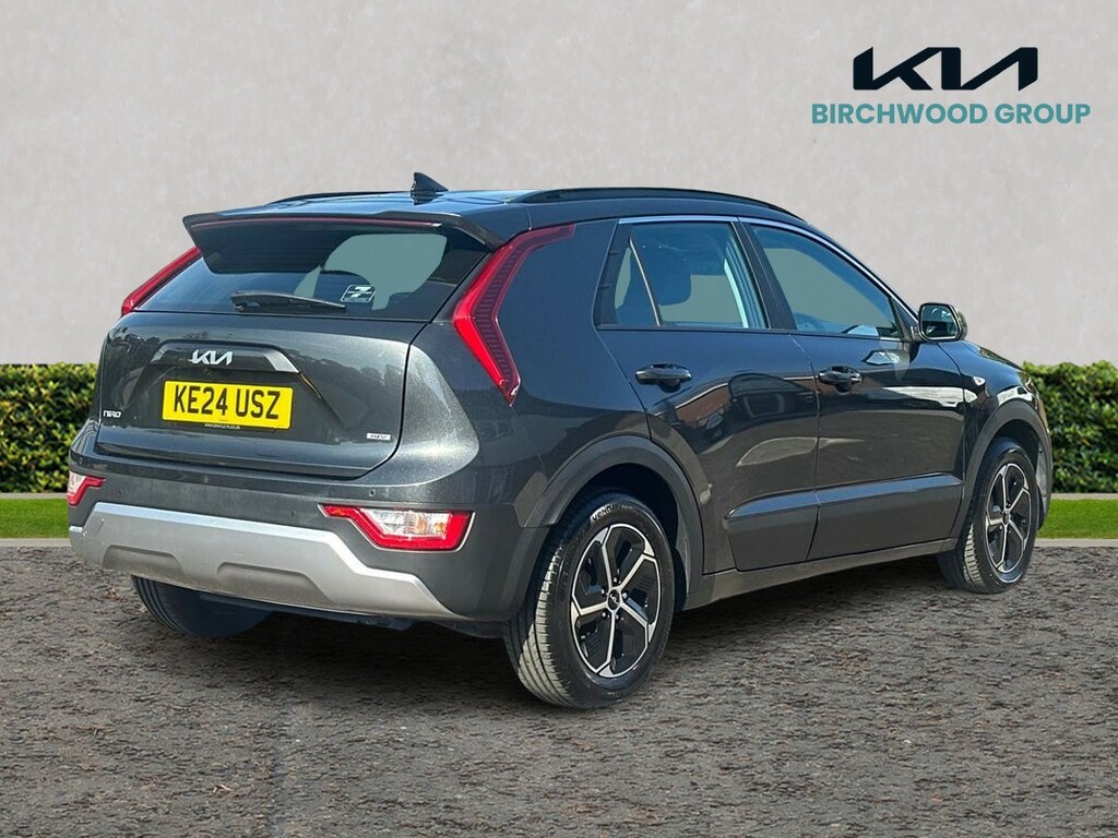 Kia Niro 1.6 Gdi 127 Hybrid 2 Nav Dct KE24USZ Grey #3