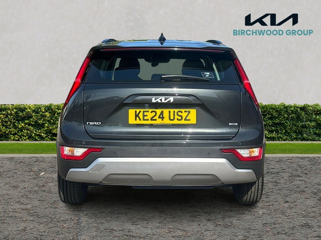 Kia Niro 1.6 Gdi 127 Hybrid 2 Nav Dct KE24USZ Grey #4