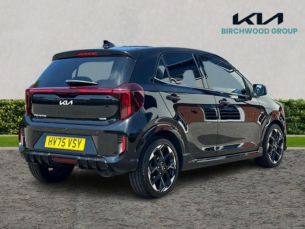 Kia Picanto 1.0 67 Gt-line HV75VSY Black #3