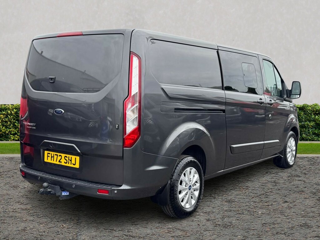 Ford Transit Custom 320 L2 Double Cab Limited 2.0L Tdci 170Ps FH72SHJ Grey #3