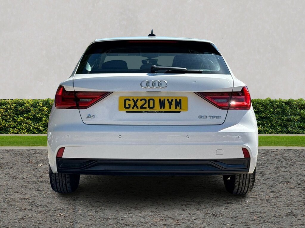 Audi A1 30 Tfsi Sport GX20WYM White #4
