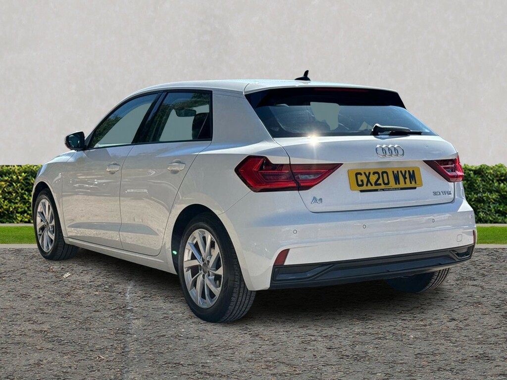 Audi A1 30 Tfsi Sport GX20WYM White #5