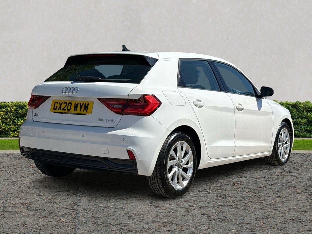 Audi A1 30 Tfsi Sport GX20WYM White #3
