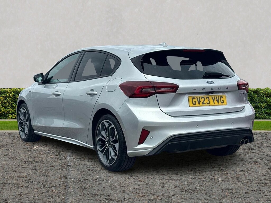 Ford Focus Est 1.0 Ecoboost Mhev 155 St-lx GV23YVG Silver #5