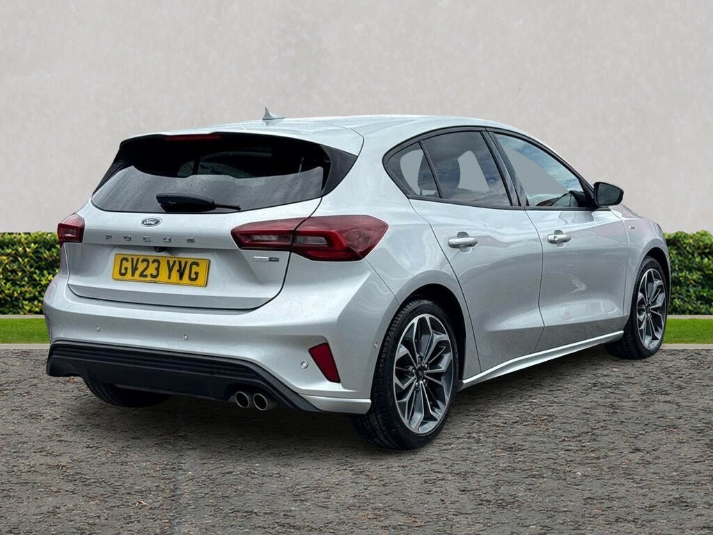 Ford Focus Est 1.0 Ecoboost Mhev 155 St-lx GV23YVG Silver #3