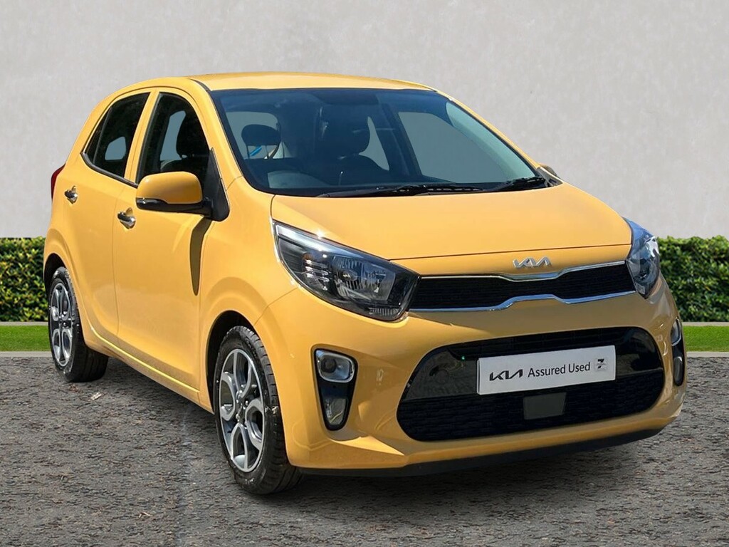 Kia Picanto 1.0 3 4 Seats Yellow