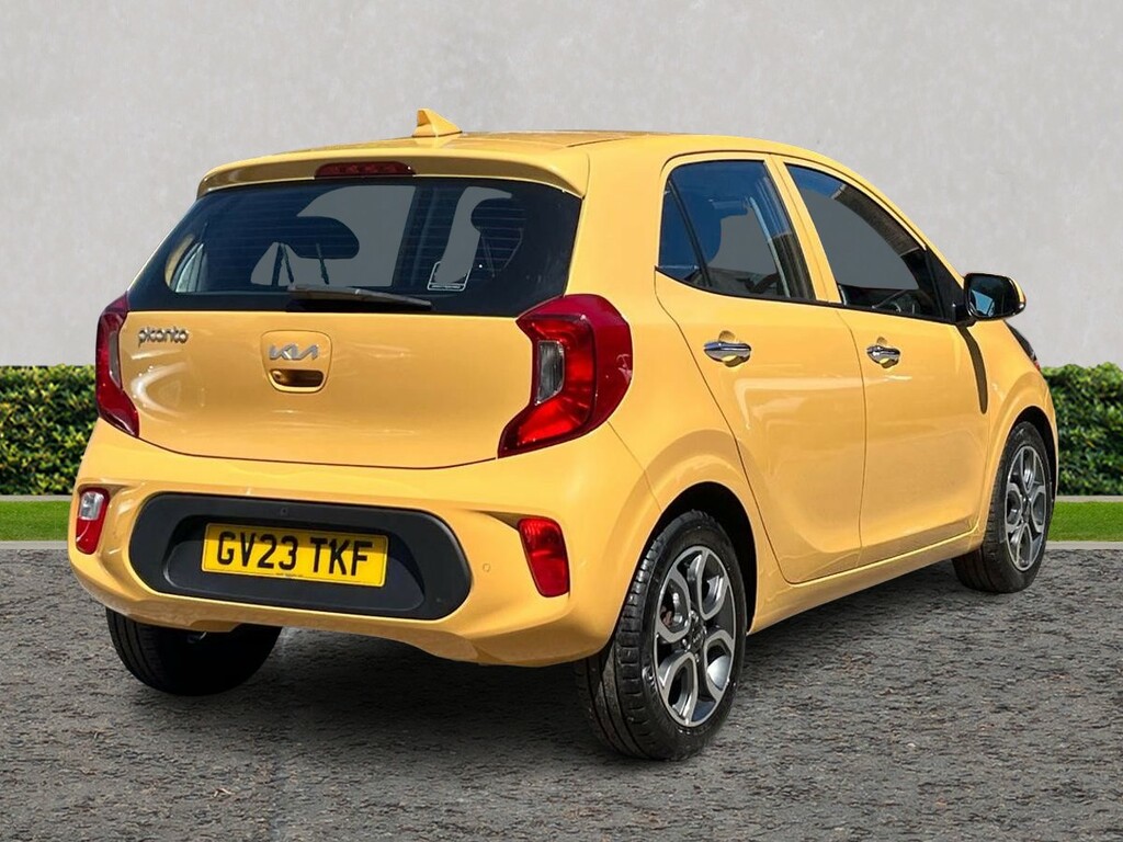 Kia Picanto 1.0 3 4 Seats GV23TKF Yellow #3