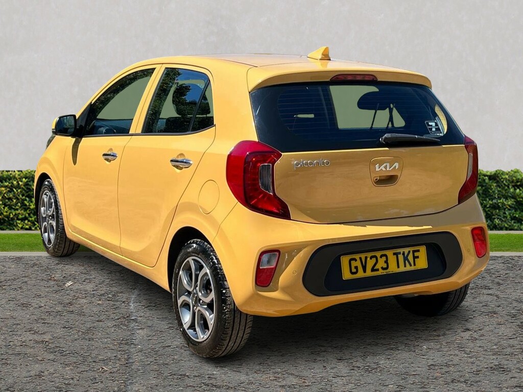 Kia Picanto 1.0 3 4 Seats GV23TKF Yellow #5