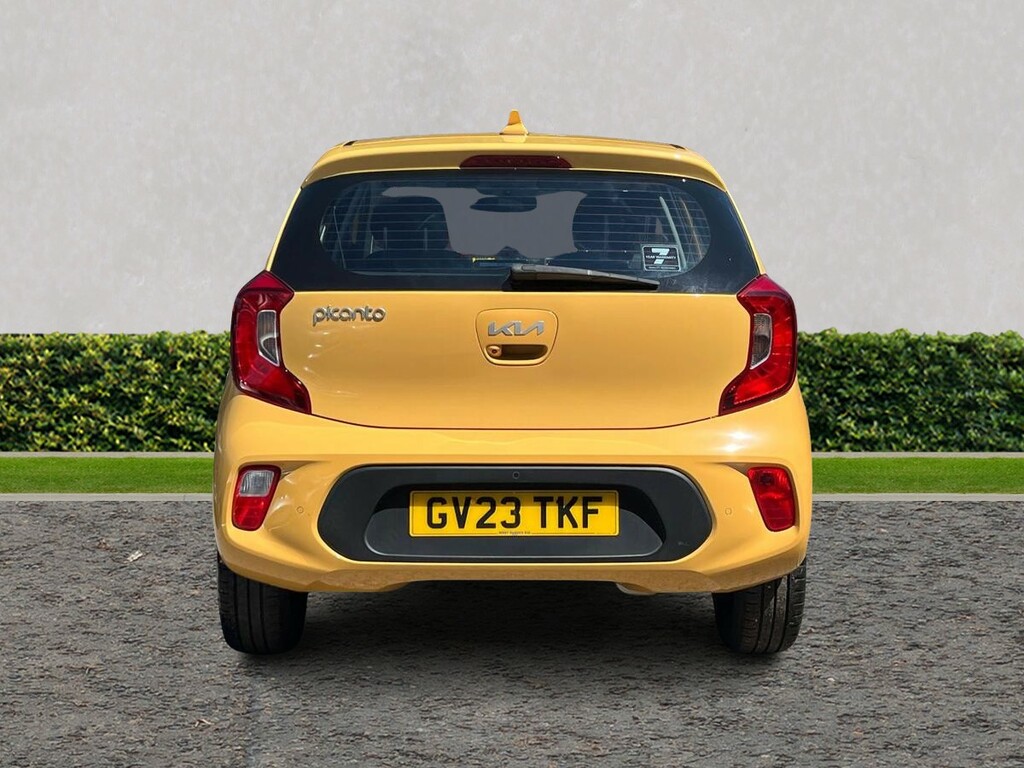 Kia Picanto 1.0 3 4 Seats GV23TKF Yellow #4