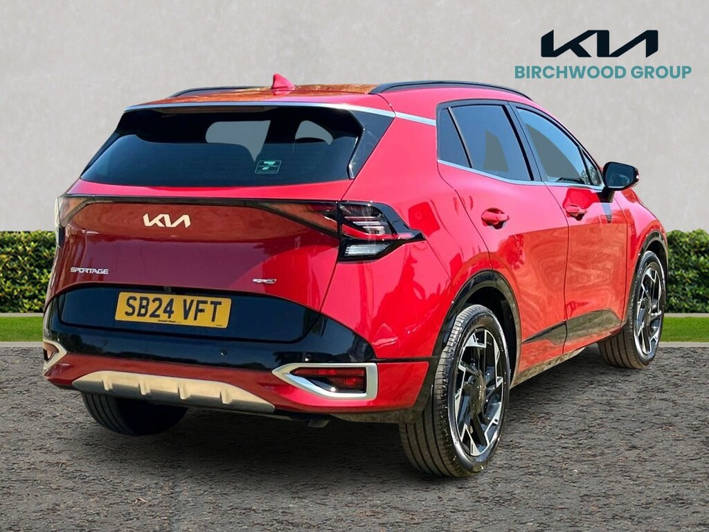 Kia Sportage 1.6T Gdi 157 48V Isg Gt-line Red #3