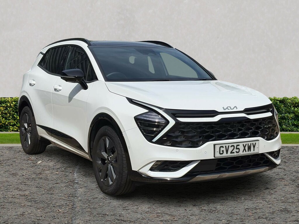 Kia Sportage 1.6T Gdi 207 Hev Gt-line S White