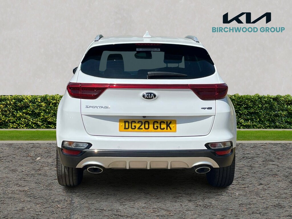 Kia Sportage 1.6T Gdi Isg Gt-line Dct Awd White #4