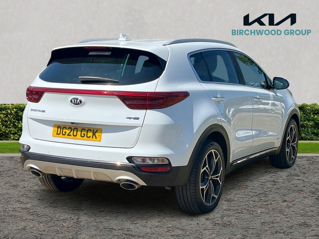 Kia Sportage 1.6T Gdi Isg Gt-line Dct Awd White #3