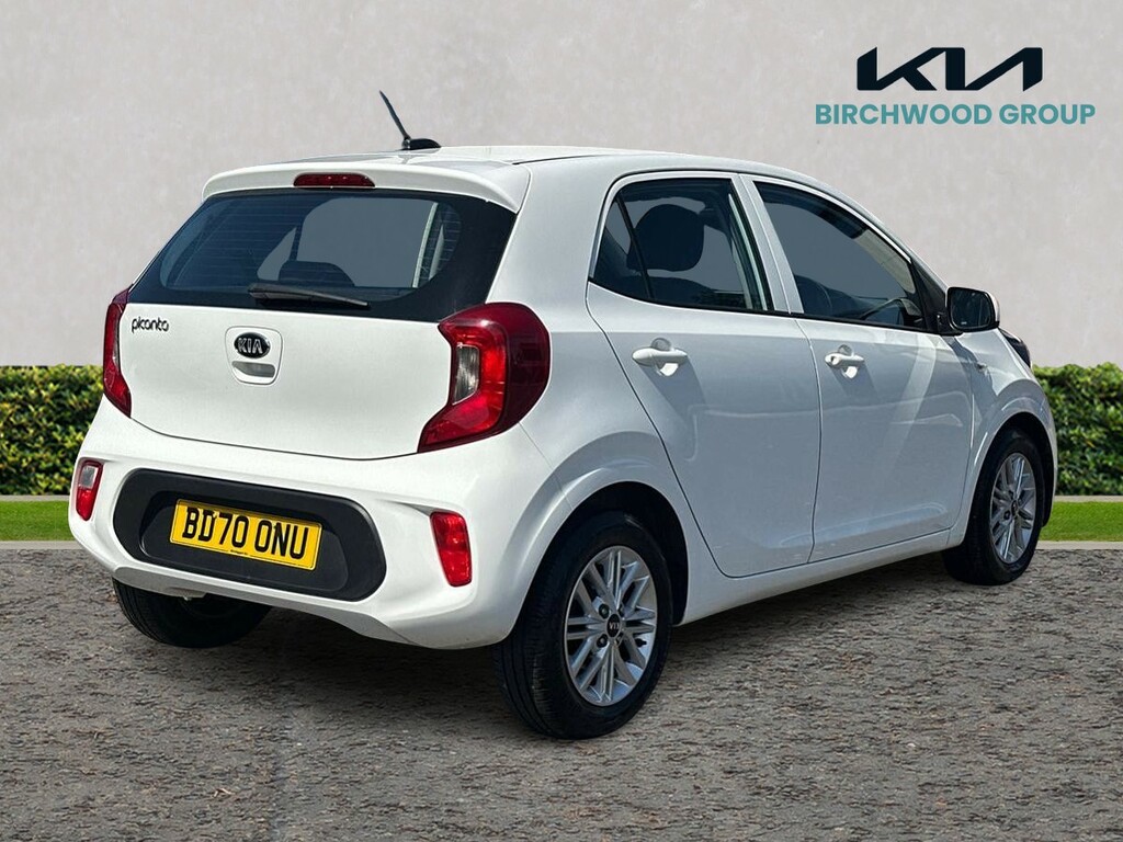 Kia Picanto 1.0 2 4 Seats BD70ONU White #3