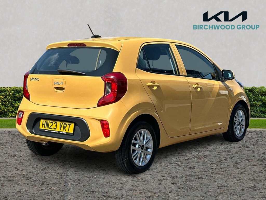 Kia Picanto 1.0 2 4 Seats HN23VRT Yellow #3