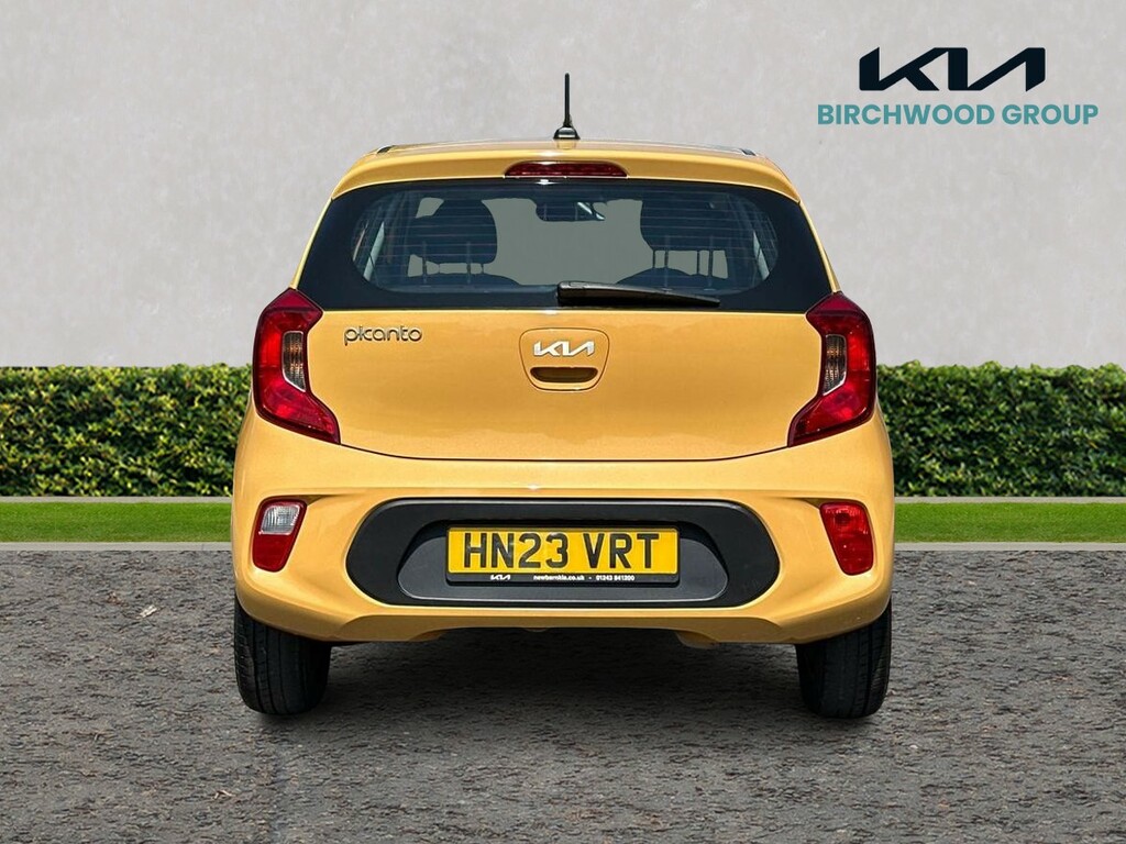 Kia Picanto 1.0 2 4 Seats HN23VRT Yellow #4