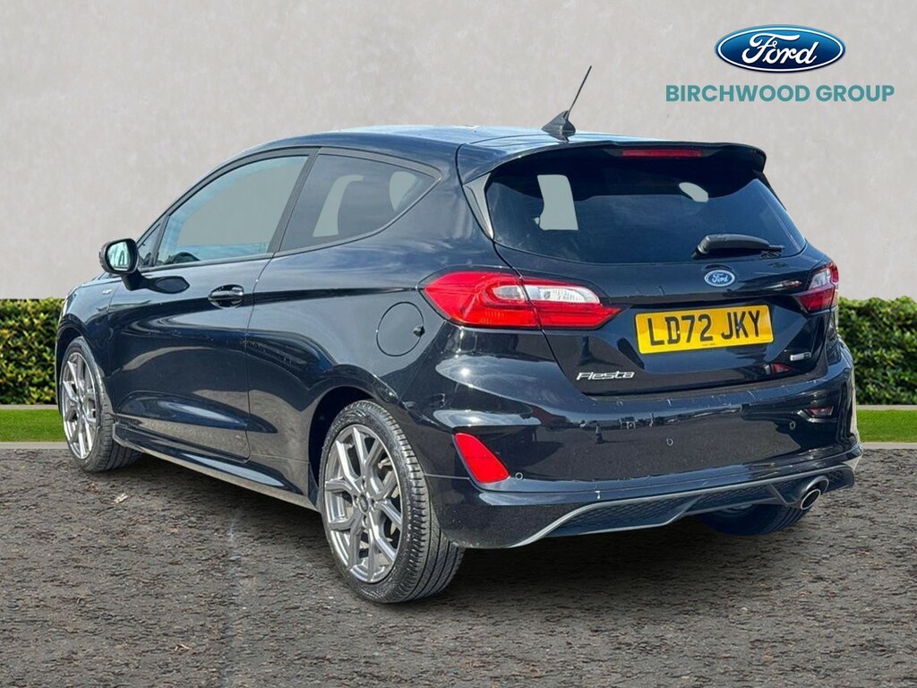 Ford Fiesta 1.0 Ecoboost Hybrid Mhev 125 St-line LD72JKY Black #5