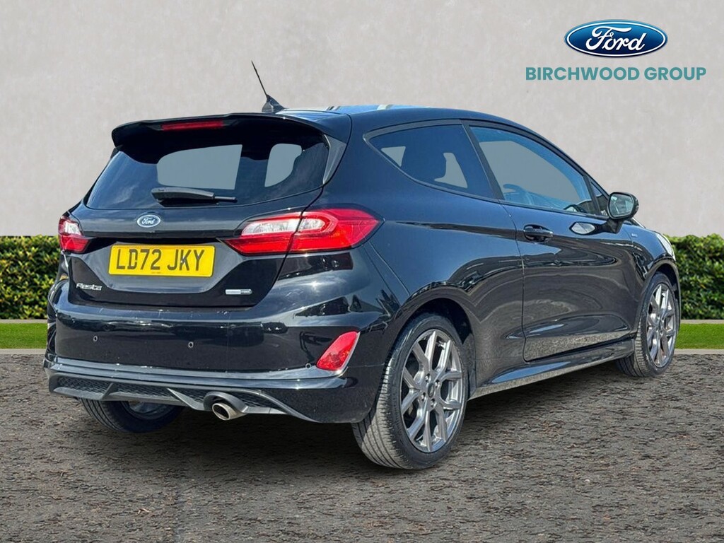 Ford Fiesta 1.0 Ecoboost Hybrid Mhev 125 St-line LD72JKY Black #3