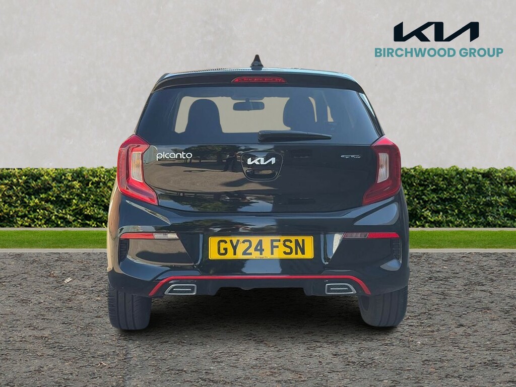 Kia Picanto 1.0 Gt-line 4 Seats GY24FSN Black #4