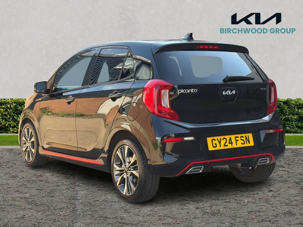 Kia Picanto 1.0 Gt-line 4 Seats GY24FSN Black #5