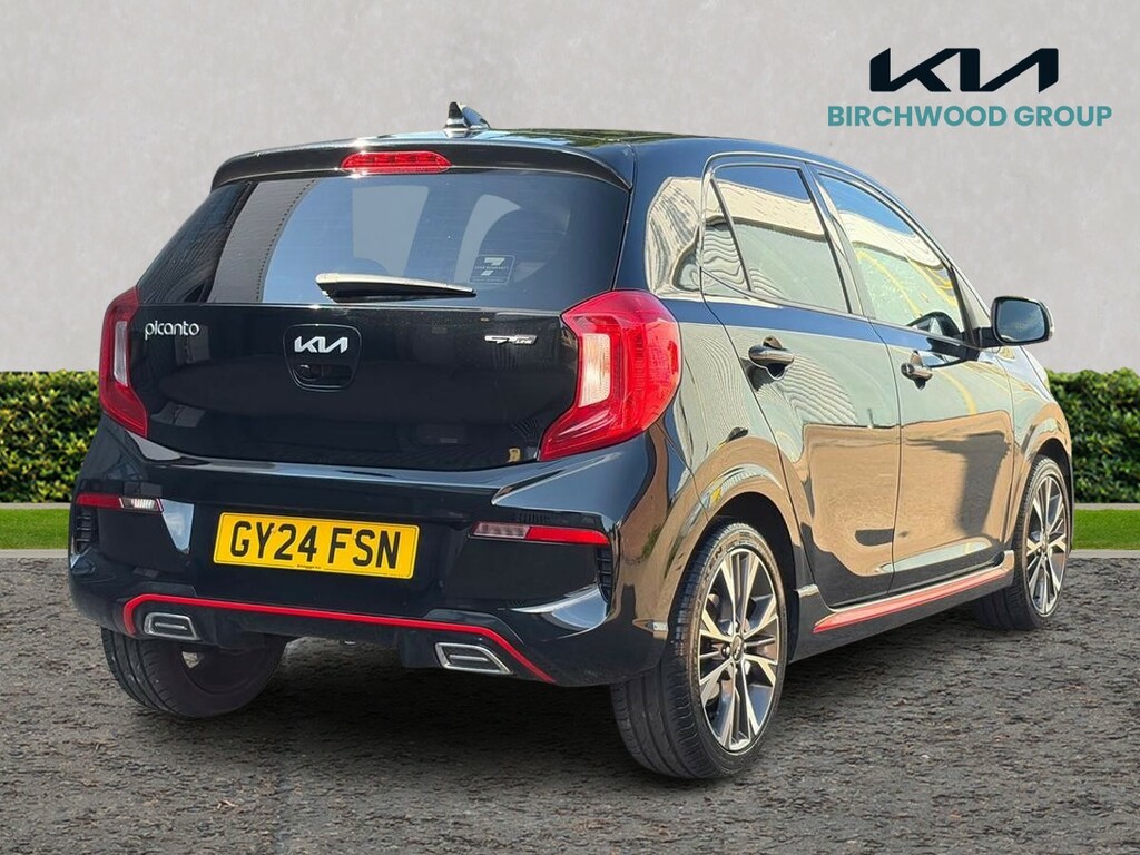 Kia Picanto 1.0 Gt-line 4 Seats GY24FSN Black #3
