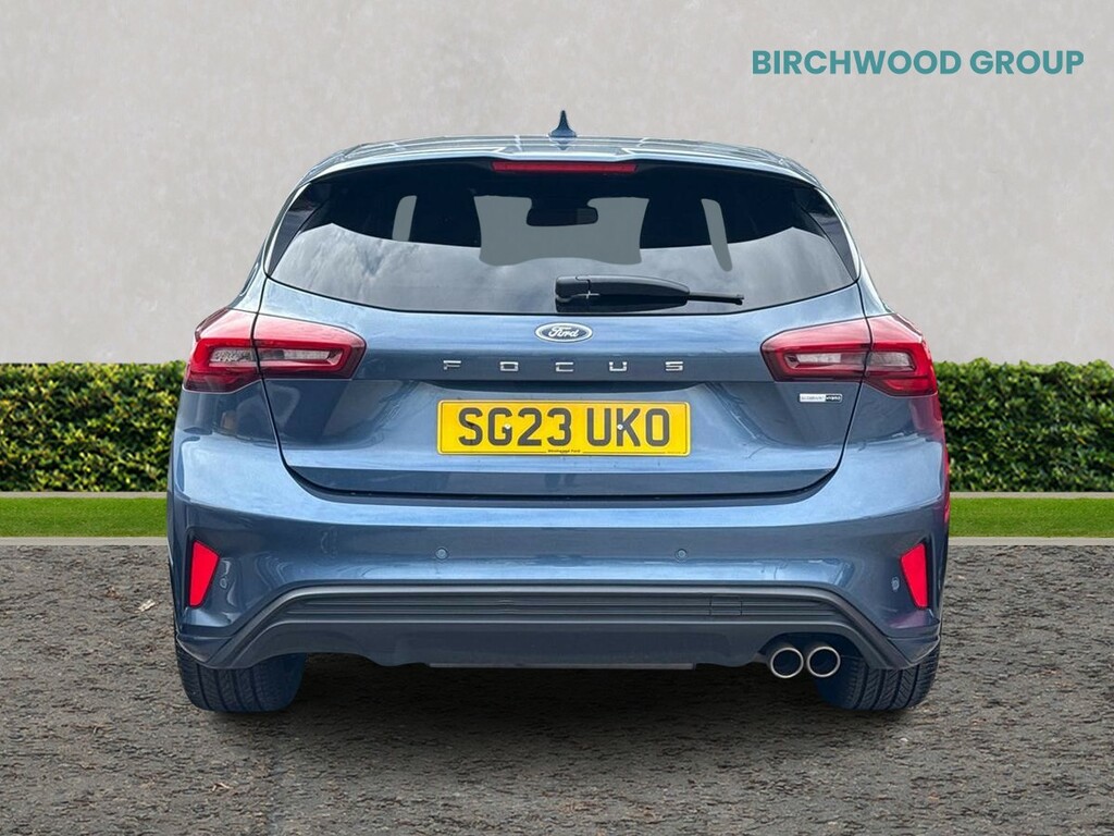 Ford Focus 1.0 Ecoboost Hybrid Mhev St-line Vignale SG23UKO Blue #4
