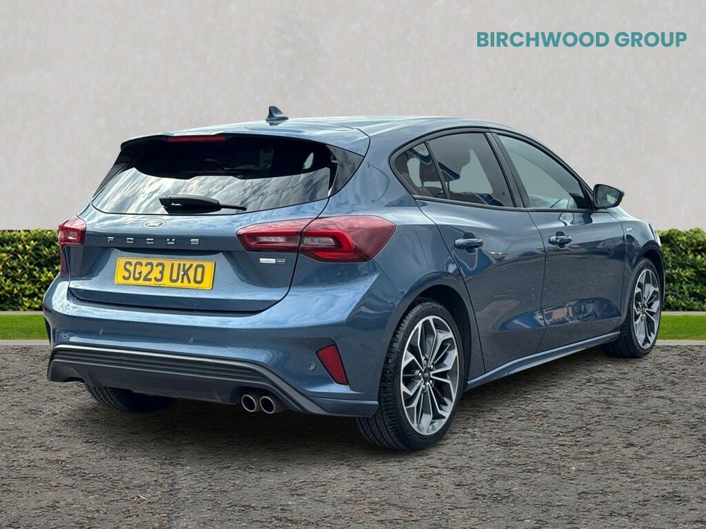 Ford Focus 1.0 Ecoboost Hybrid Mhev St-line Vignale SG23UKO Blue #3