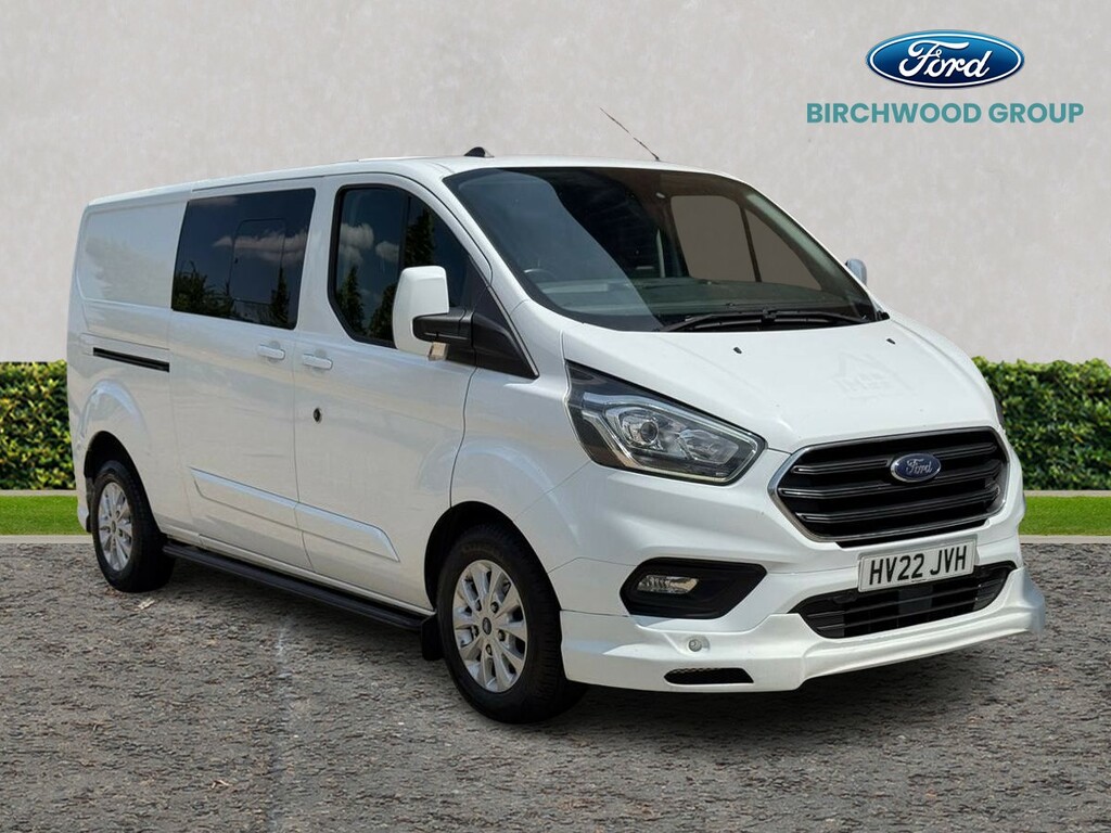 Ford Transit Custom 2.0 Ecoblue 130Ps Low Roof Dcab Limited Van White