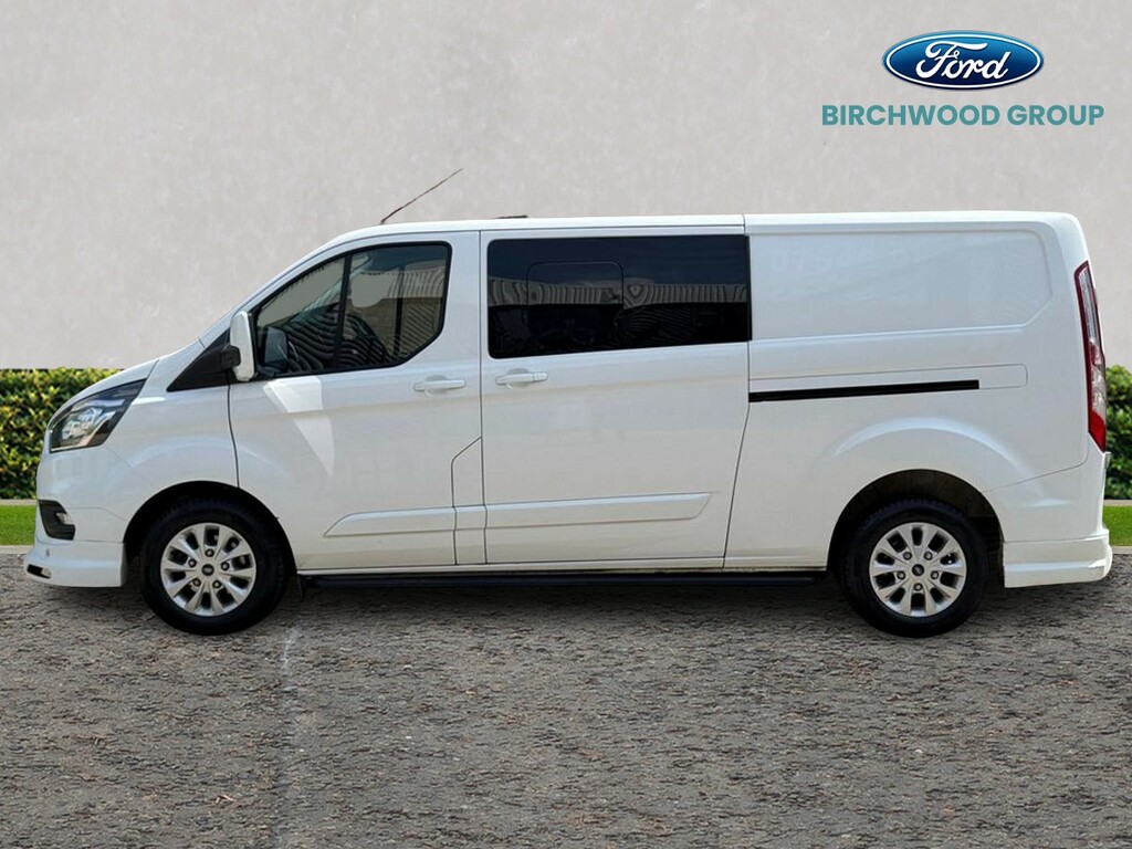 Ford Transit Custom 2.0 Ecoblue 130Ps Low Roof Dcab Limited Van HV22JVH White #6