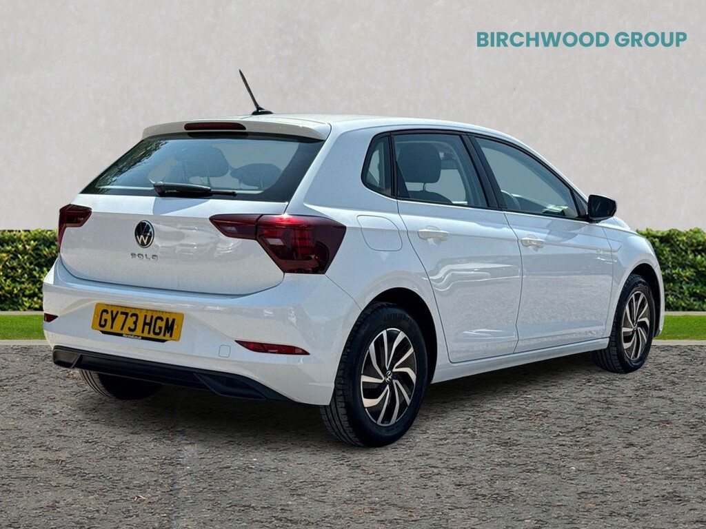 Volkswagen Polo 1.0 Tsi Life GY73HGM White #3