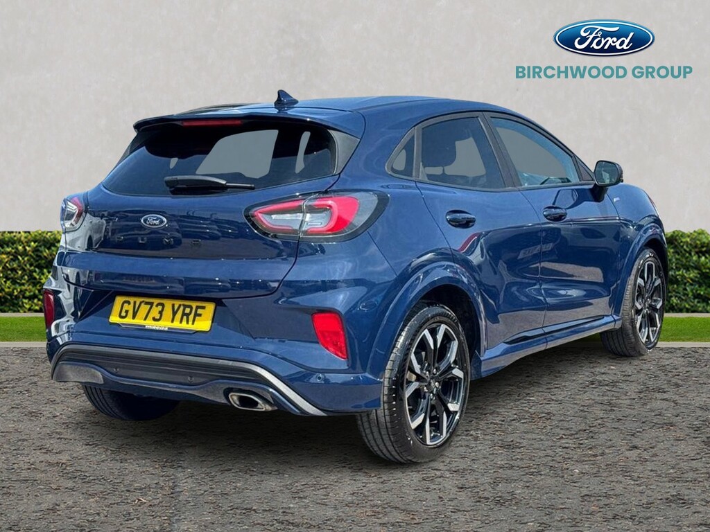 Ford Puma 1.0 Ecoboost Hybrid Mhev St-line X Dct GV73YRF Blue #3