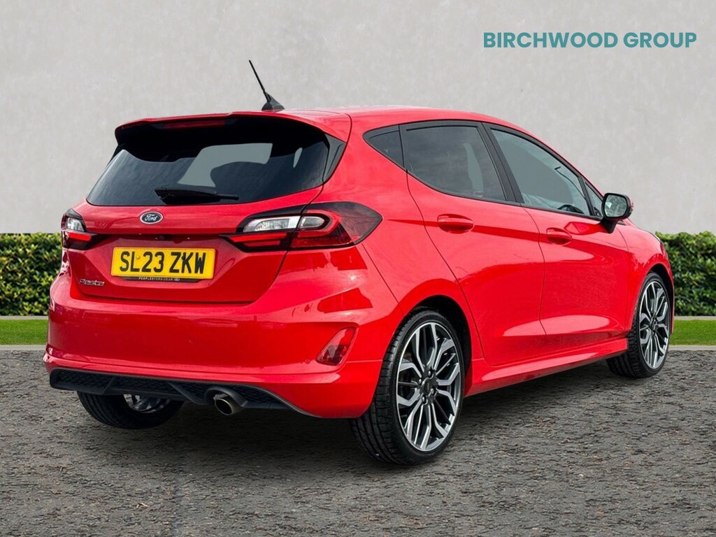 Ford Fiesta 1.0 Ecoboost St-line X SL23ZKW Red #3