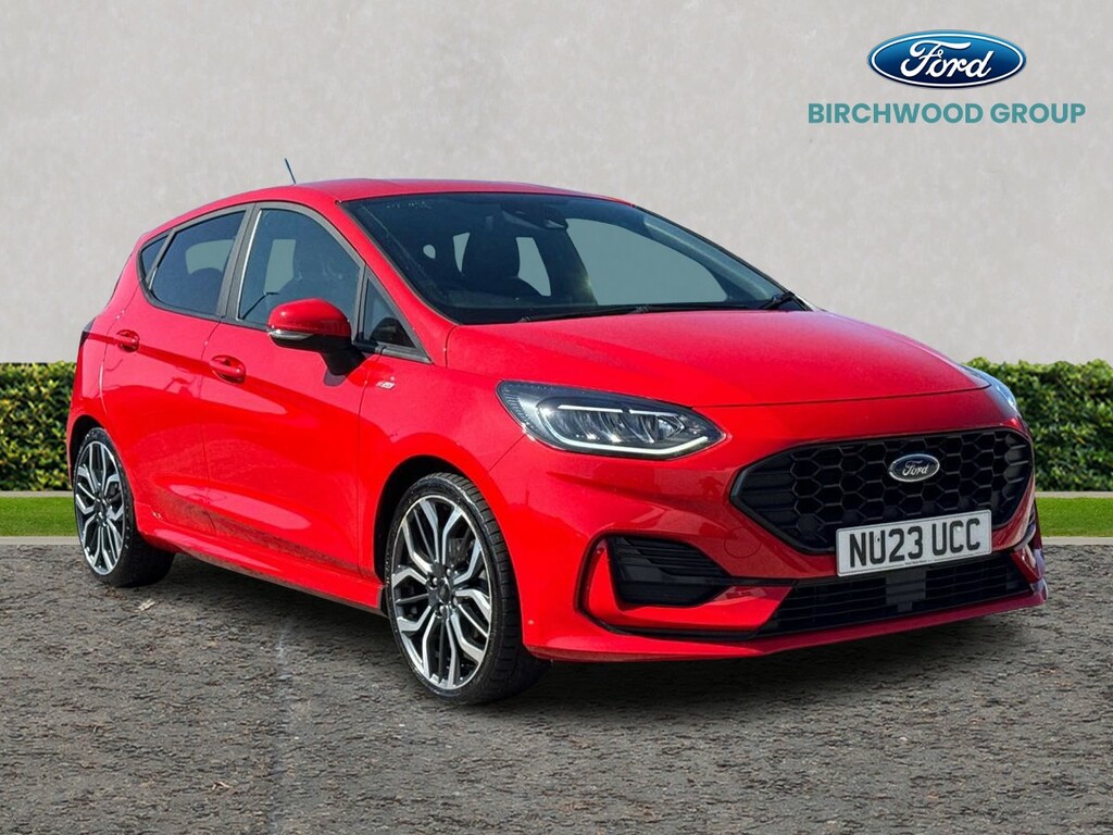 Ford Fiesta 1.0 Ecoboost Hybrid Mhev 125 St-line Red