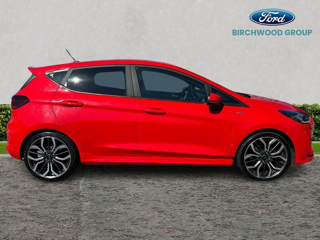 Ford Fiesta 1.0 Ecoboost Hybrid Mhev 125 St-line NU23UCC Red #2
